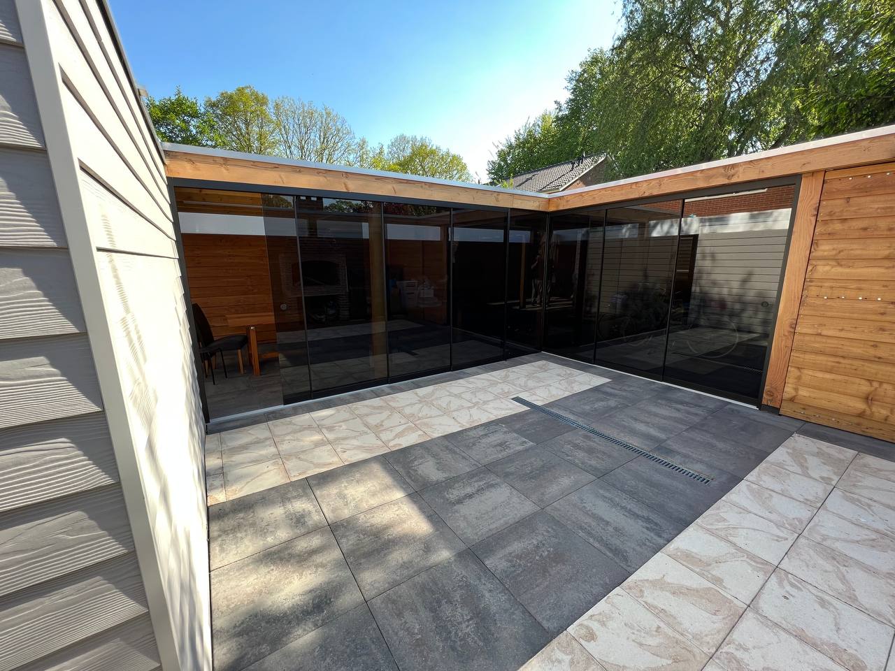 Interieur afwerking met stucwerk